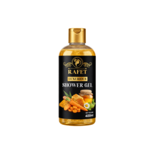 RAFET Luxurious Shower Gel Honey & Carrot Oil Skin Care Body Wash 400ml / 13.5 fl oz