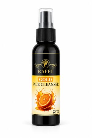 RAFET Gold Face Cleanser Vitamin C Brightening Deep Clean Formula – 90ml / 3.04 fl. oz