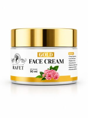 Rafet Gold Face Cream Deep Hydration & Skin Nourishing Moisturizer 90ml / 3 fl oz