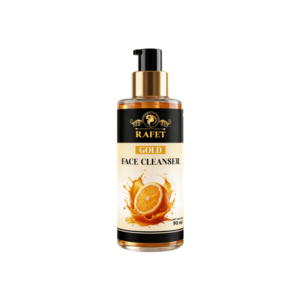 RAFET Gold Face Cleanser Vitamin C Brightening Deep Clean Formula – 90ml / 3.04 fl. oz